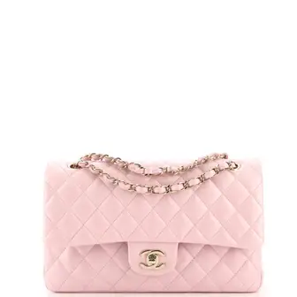 CC Classic Double Flap Bag Quilted Iridescent Calfskin Medium - image 1