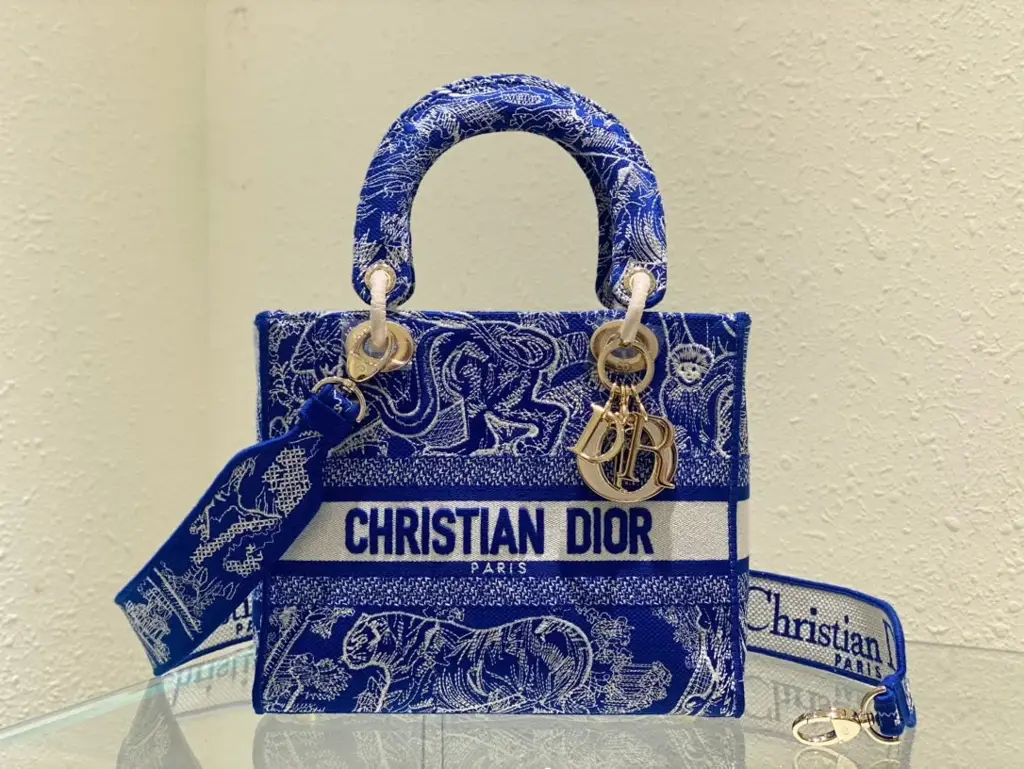 CD Medium Lady D Lite Bag - image 1