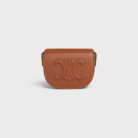 FOLCO CUIR TRIOMPHE IN SMOOTH CALFSKIN TAN - image 1