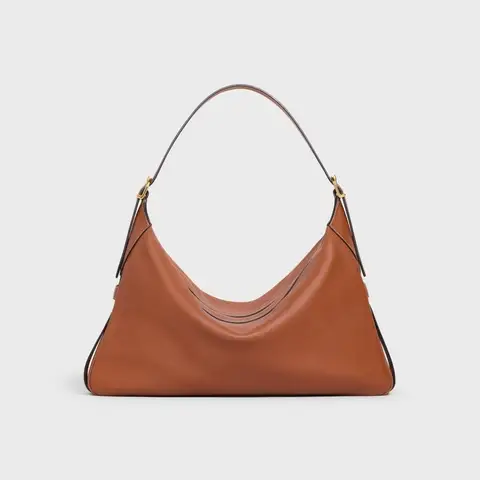 LARGE ROMY IN SUPPLE CALFSKIN TAN - image 1
