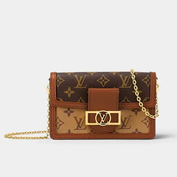 L Portefeuille Dauphine Chain wallet on shoulder Bag M68746 - image 1