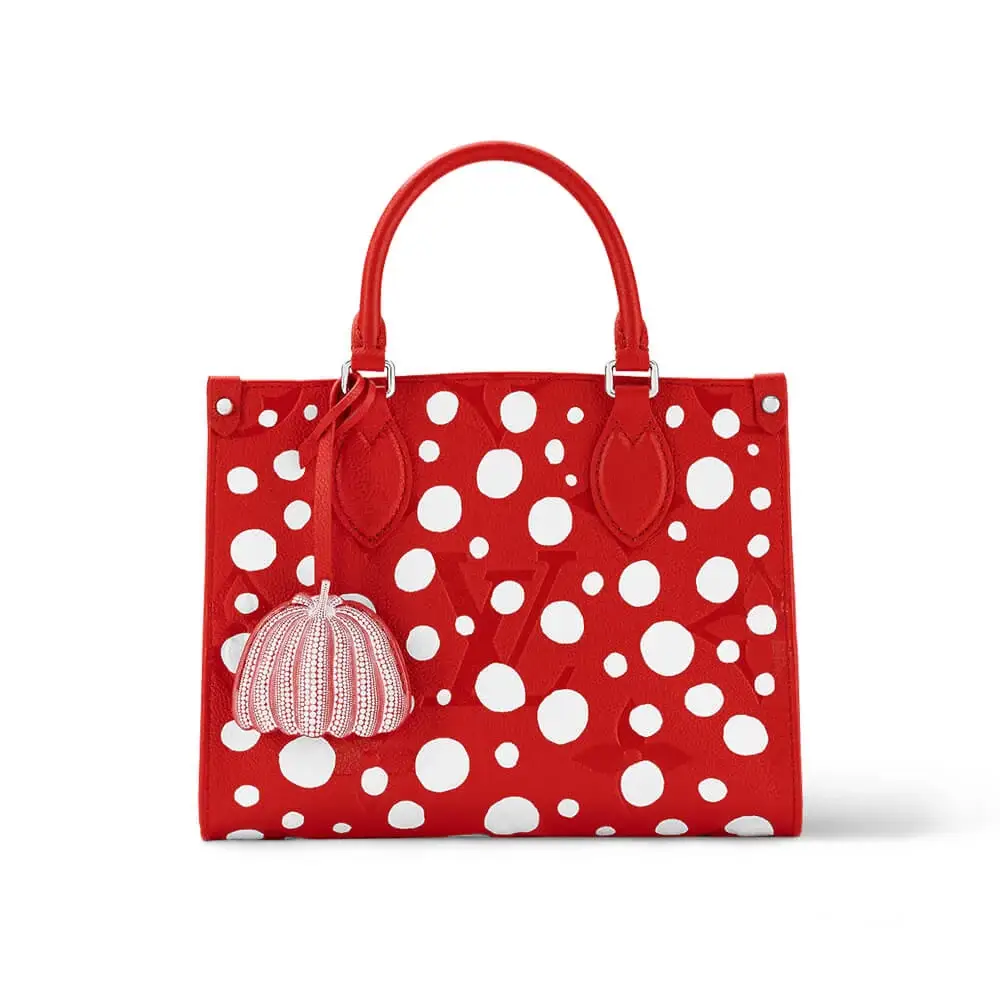 L Yayoi Kusama OnTheGo PM Red - image 1