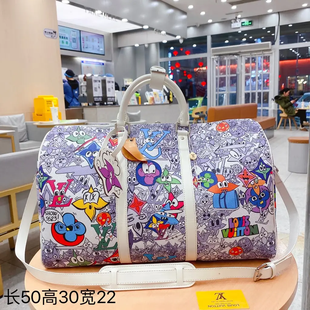 Louis M21863  KEEPALL BANDOULIèRE 50 bag size: 50*29*23 cm - image 1