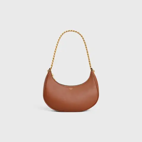MEDIUM AVA CHAIN IN SMOOTH CALFSKIN TAN - image 1