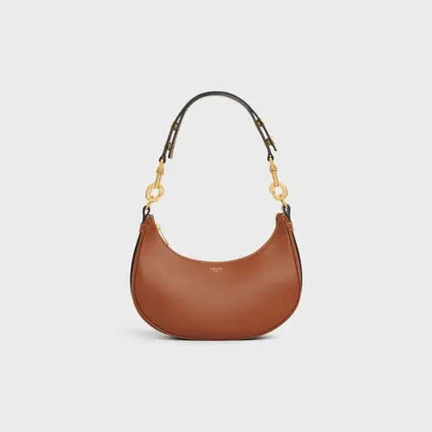 MEDIUM AVA STRAP BAG IN SMOOTH CALFSKIN TAN - image 1