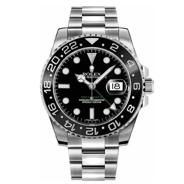 Rlx GMT-Master II Black Dial Oystersteel Men’s Watch 116710LN-0001 - image 1