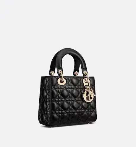SMALL LADY D MY ABCD BAG Black Cannage Lambskin - image 1