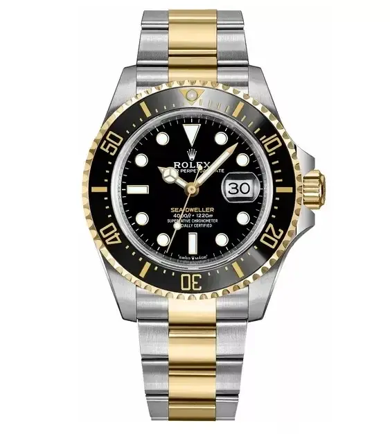 Sea-Dweller Gold & Oystersteel Men’s Watch M126603-0001 - image 1