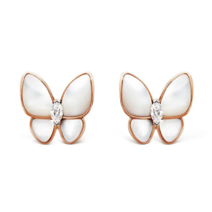 Two Butterfly Earrings - image 1