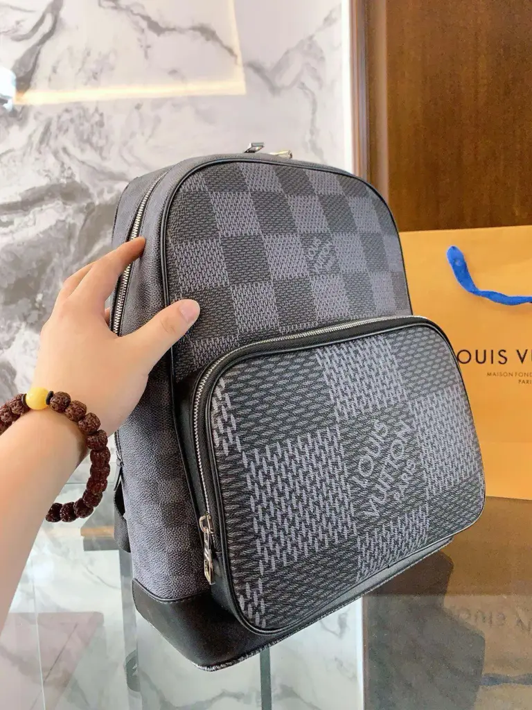 Louis × NIGO new arrival men backpack bag size: 38-29-13cm - image 1