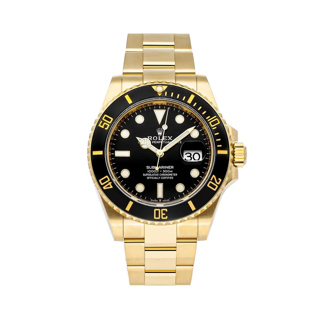 RLX Perpetual Submariner Date 41mm Black Dial Yellow Gold 126618LN - image 1