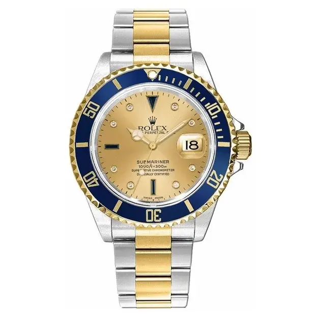 RLX Submariner Date Serti Dial Men’s Watch 16613 - image 1