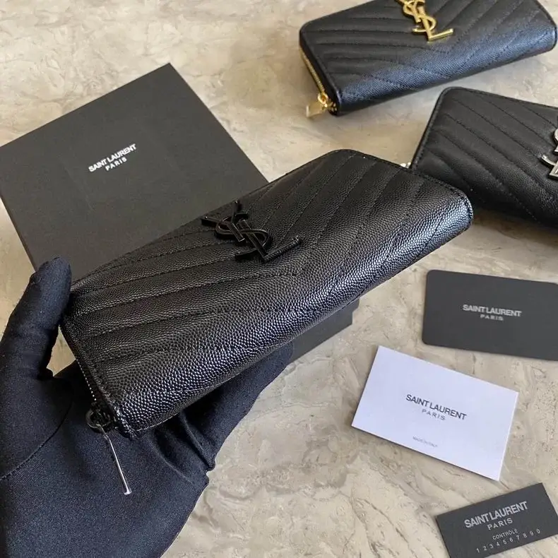 Y  wallet black  SIZE:19×9.5×2.5CM  05 - image 1